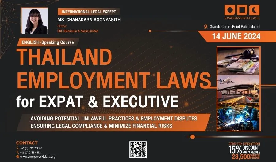 THAILAND EMPLOYMENT LAWS for EXPATS & EXECUTIVES